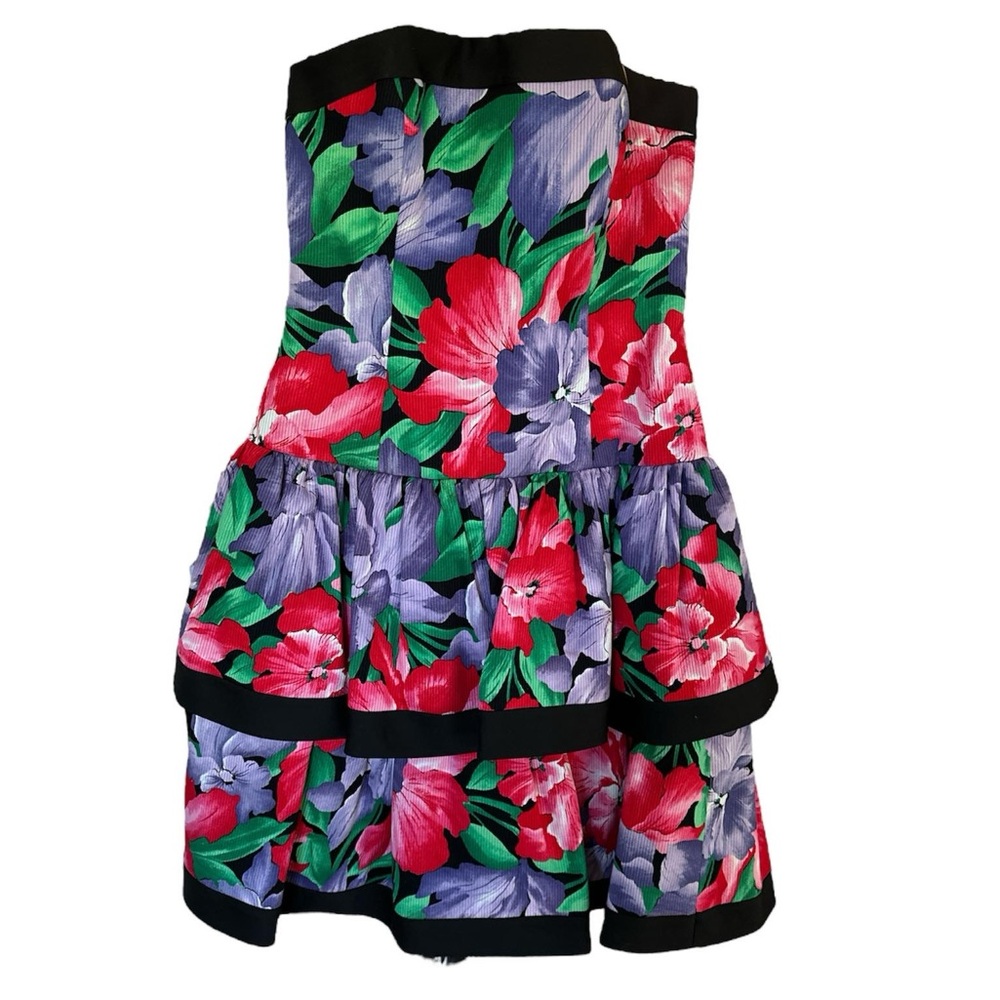 AJ Bari vintage 1980s cocktail dress